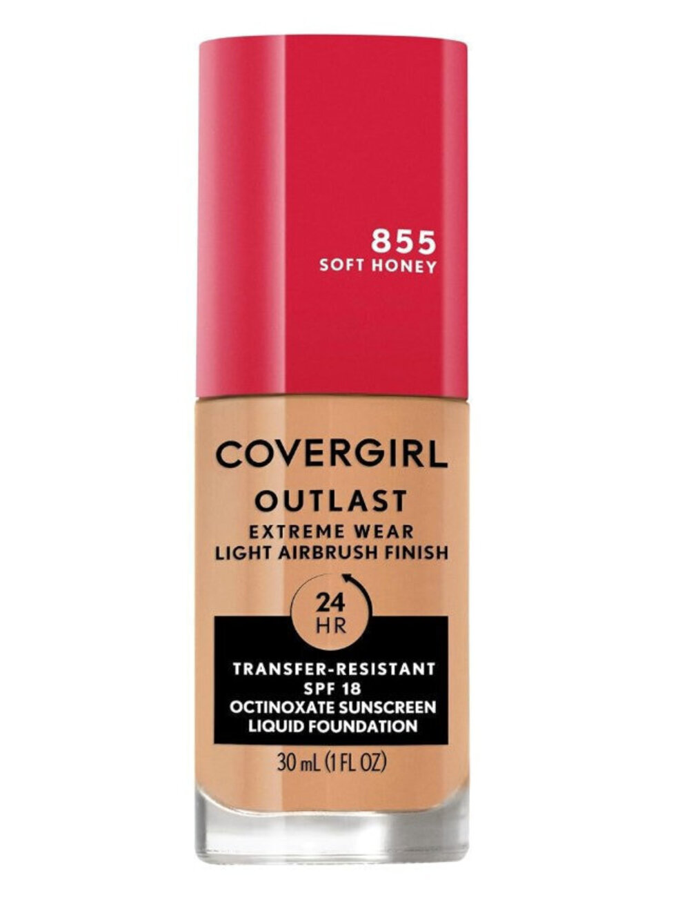 CoverGirl Outlast Extreme Wear 3-in-1 Foundation - 855 Soft Honey